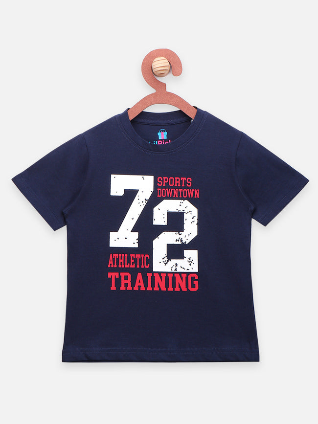 Stripes Numeric Printed Summer Cool Tshirts Pack of 3