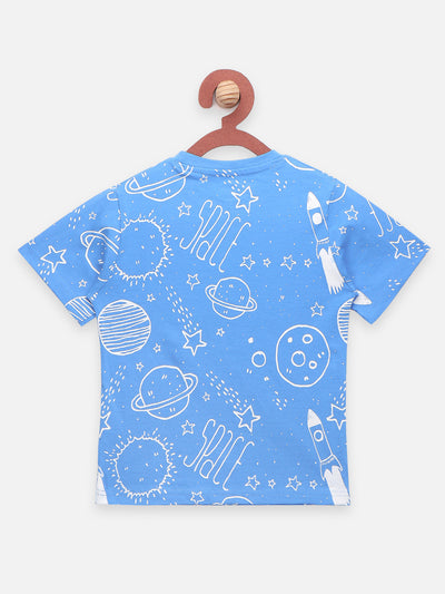 To Space Printed  Summer Cool Tshirts Pack of 3