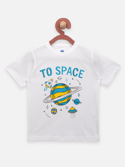 To Space Printed  Summer Cool Tshirts Pack of 3