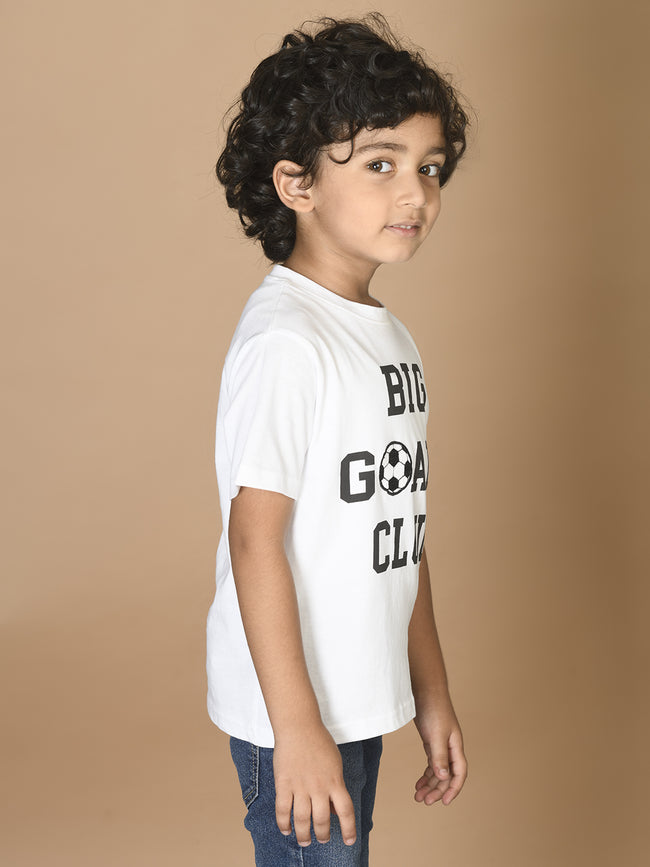Big Goals Club Printed Summer Cool Tshirt