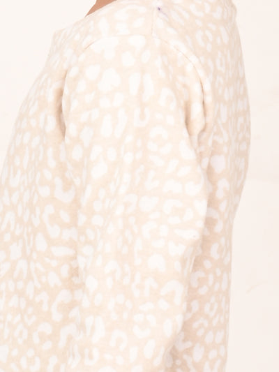 All Over Printed Sweatshirt with Legging Set