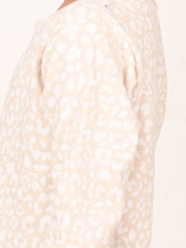 All Over Printed Sweatshirt with Legging Set