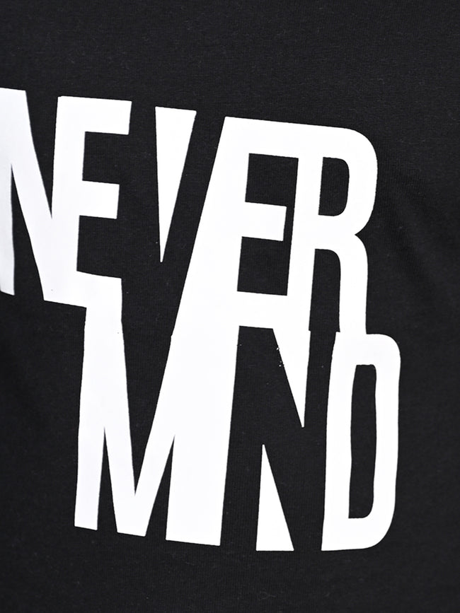 Never Mind Printed Full Sleeve Top with Jogger Set