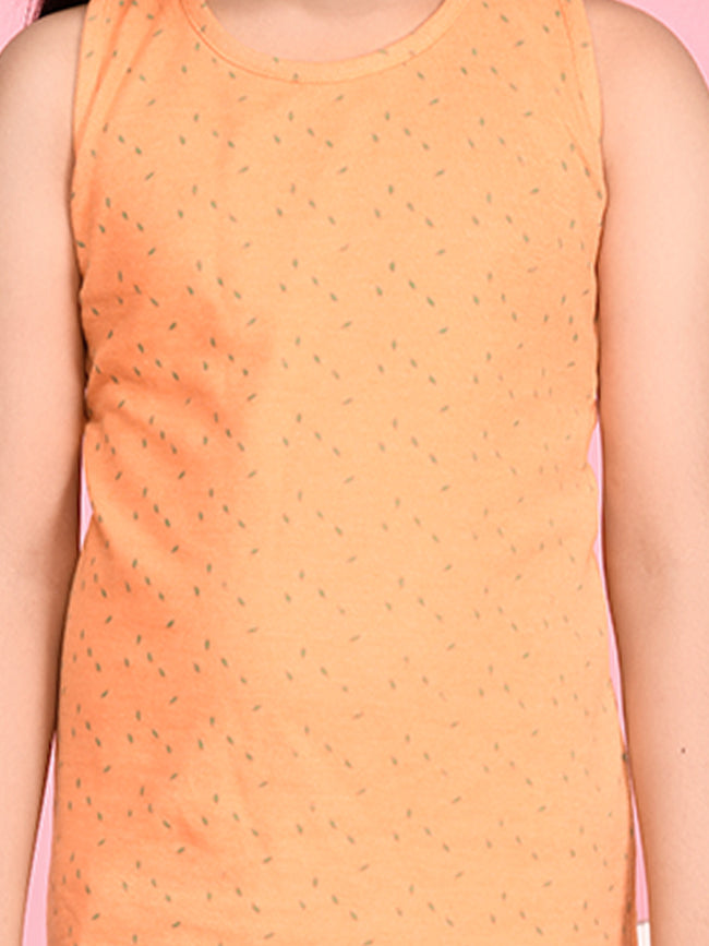 All Over Printed Sleeveless Bodycon Dress