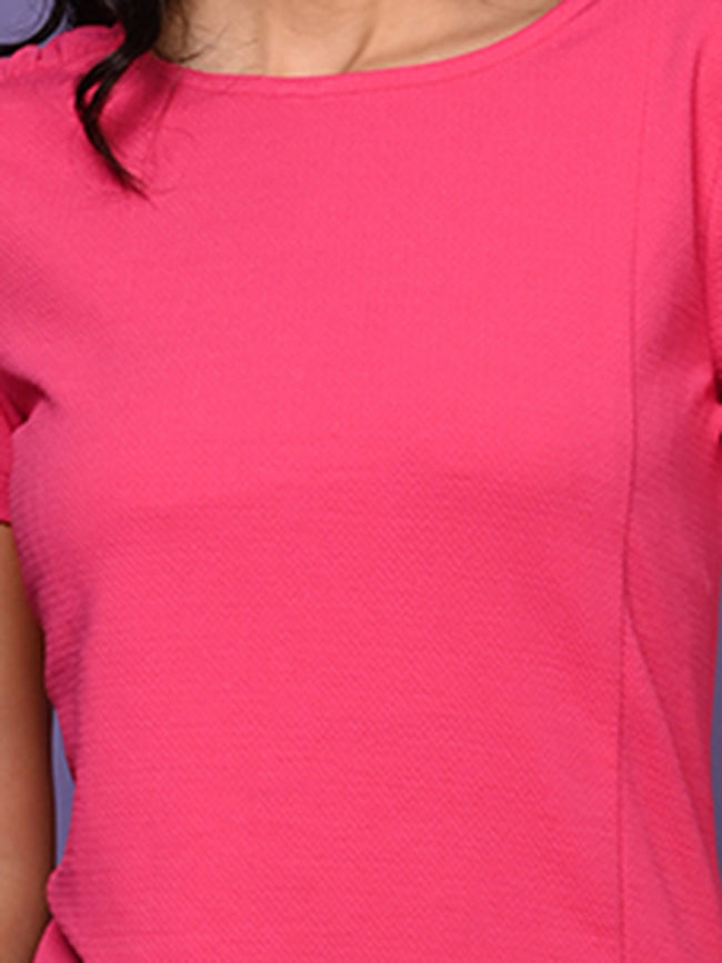 Front Slit Cut Bodycon Party Dress